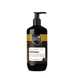 Real Natura Shampoo Sem Sal Pro-Reparacao Bomba Cafe – Шампунь для восстановления и роста волос, 500 мл