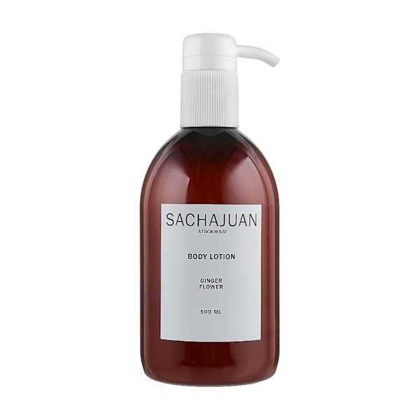 Sachajuan Body Lotion Ginger Flower - Увлажняющий, омолаживающий лосьон для тела с ароматом цветов бергамота и лимона, 500 мл