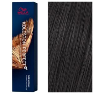 Wella Professionals Koleston Perfect ME+ - Стойкая перманентная крем-краска для волос Pure Naturals 3/00 Натуральный Темный Шатен, 60 мл