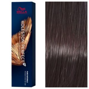 Wella Professionals Koleston Perfect ME+ - Стойкая перманентная крем-краска для волос Pure Naturals 4/07 Каштановый Средне Натурально-Коричневый, 60 мл