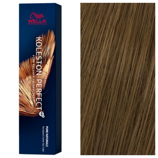 Wella Professionals Koleston Perfect ME+ - Стойкая перманентная крем-краска для волос Pure Naturals 6/07 Блондин Темно-Коричневый Натуральный, 60 мл