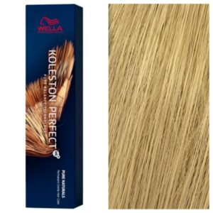 Wella Professionals Koleston Perfect ME+ - Стійка перманентна крем-фарба для волосся Pure Naturals 9/01 Дуже Чистий Блонд, Натуральний Попелястий, 60 мл