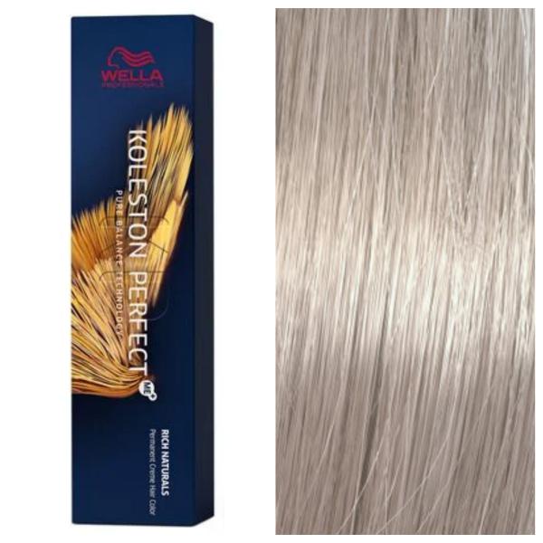 Wella Professionals Koleston Perfect ME+ - Стійка перманентна крем-фарба для волосся Rich Naturals 10/16 Блондин Суперпрозорий Попелясто-Фіолетовий, 60 мл