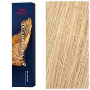 Wella Professionals Koleston Perfect ME+ - Стойкая перманентная крем-краска для волос Rich Naturals 10/38 Блонд Суперпрозрачный Золотисто-Жемчужный, 60 мл