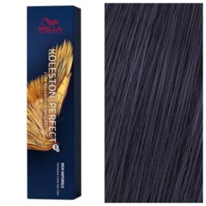 Wella Professionals Koleston Perfect ME+ - Стійка перманентна крем-фарба для волосся Rich Naturals 2/8 Синьо-Чорний, 60 мл