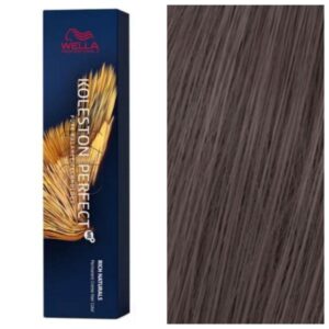 Wella Professionals Koleston Perfect ME+ - Стійка перманентна крем-фарба для волосся Rich Naturals 5/18 Світлий Попелясто-Коричневий Перламутровий, 60 мл