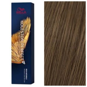 Wella Professionals Koleston Perfect ME+ - Стійка перманентна крем-фарба для волосся Rich Naturals 6/1 Темно-Попелястий Блондин, 60 мл