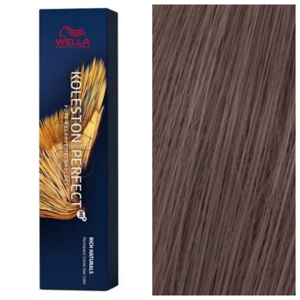 Wella Professionals Koleston Perfect ME+ - Стійка перманентна крем-фарба для волосся Rich Naturals 6/91 Темно-Попелястий Блондин, 60 мл