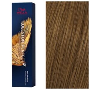 Wella Professionals Koleston Perfect ME+ - Стійка перманентна крем-фарба для волосся Rich Naturals 7/3 Блондин Середньо-Золотистий, 60 мл