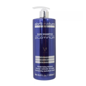 Abril et Nature Color Bain Shampoo Platinum - Шампунь для седых и обесцвеченных волос, 1000 мл