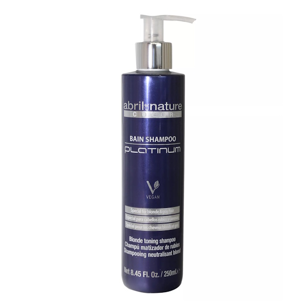 Abril et Nature Color Bain Shampoo Platinum - Шампунь для седых и обесцвеченных волос, 250 мл