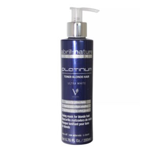 Abril et Nature Color Platinum Toner Blonde Hair - Маска для седых и обесцвеченных волос, 200 мл