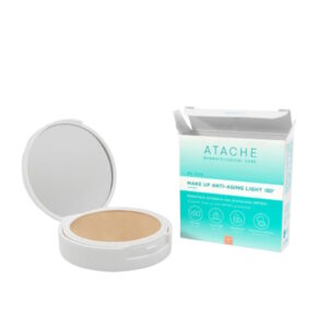 Atache Be Sun Make Up Anti-Aging Light SPF 50+ - Антивозрастной солнцезащитный кушон (тон Light), 12 гр
