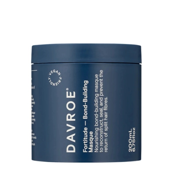 Davroe Fortitude Bond-Building Masque - Маска для укрепления волос и восстановления посеченных кончиков, 200 мл