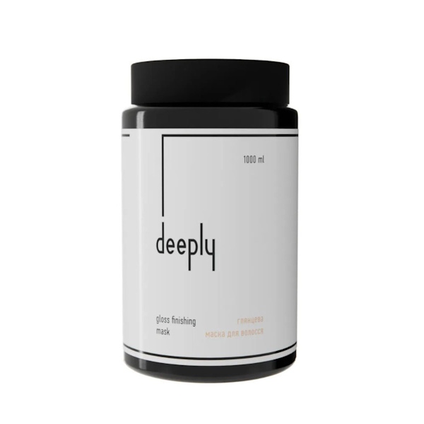 deeply Gloss Finishing Mask – Глянцевая маска для волос, 1000 мл