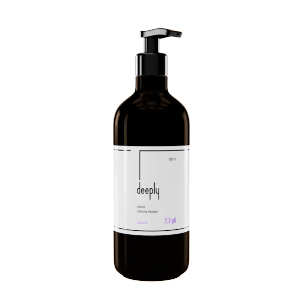 deeply Medium Cleansing Shampoo (pH 7.3) – Шампунь глубокой очистки 7.3 рН, 1000 мл