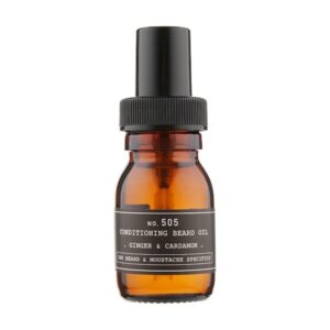 DEPOT No. 505 Conditioning Beard Oil Ginger & Cardamom - Масло-кондиционер для бороды "Имбирь и кардамон", 30 мл
