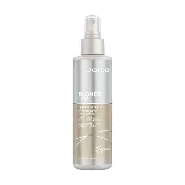 Joico Blonde Life Strong Detangler - Зволожуючий незмивний спрей-кондиціонер проти ламкості з термозахистом, 200 мл