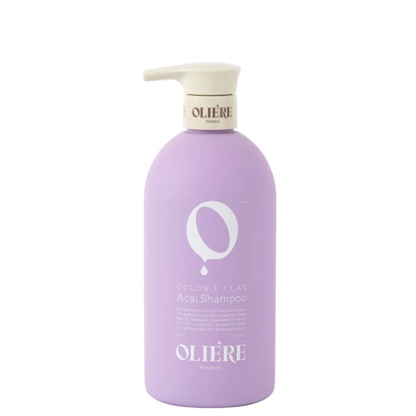 Olière Paris COLOR E’CLAT Açaí Hair Shampoo – Шампунь для нейтрализации желтых и оранжевых оттенков волос, 500 мл