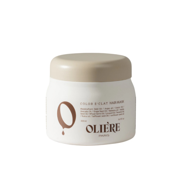 Olière Paris COLOR E’CLAT Hair Mask - Маска для сохранения цвета окрашенных волос, 500 мл