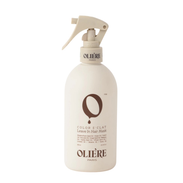 Olière Paris COLOR E'CLAT Leave-in Hair Mask – Несмываемая спрей-защита цвета для окрашенных волос, 300 мл