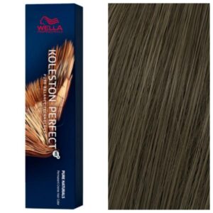 Wella Professionals Koleston Perfect ME+ - Стойкая перманентная крем-краска для волос Pure Naturals 55/02 Темно-Коричневый Светло-Натуральный Матовый, 60 мл