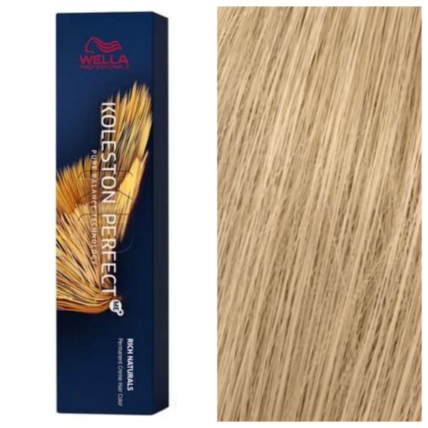 Wella Professionals Koleston Perfect ME+ - Стійка перманентна крем-фарба для волосся Rich Naturals 9/38 Блондин Дуже Чистий Золотисто-Перламутровий, 60 мл