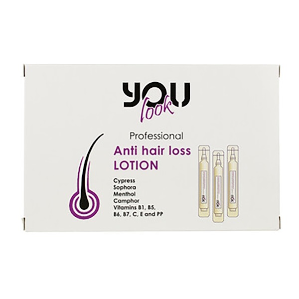 You Look Professional Anti Hair Loss Lotion - Набір ампул проти випадіння волосся, 10x10 мл