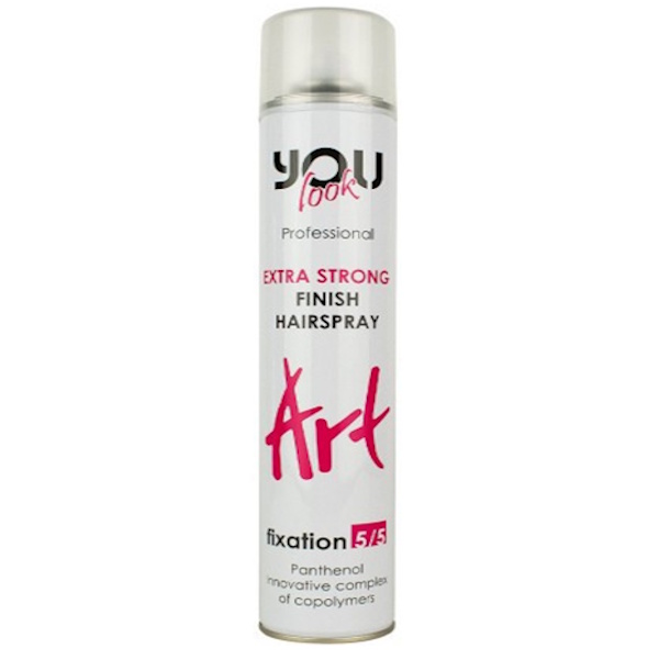 You Look Professional Art Extra Strong Finish Hairspray - Лак для экстрасильной фиксации, 500 мл