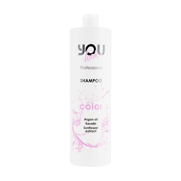 You Look Professional Color Shampoo - Шампунь для фарбованого та пошкодженого волосся, 1000 мл