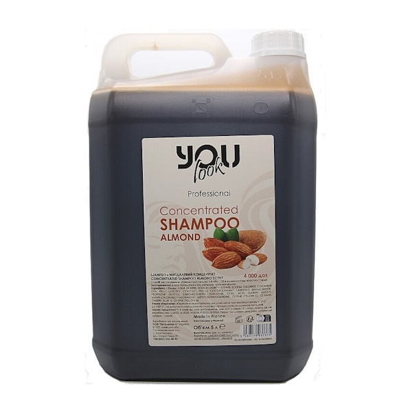You Look Professional Concentrated Shampoo Almond - Мигдальний шампунь-концентрат для волосся, 5000 мл
