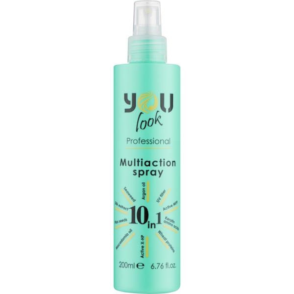 You Look Professional Multiaction Spray 10 in 1- Мультиспрей мгновенного действия 10 в 1, 200 мл