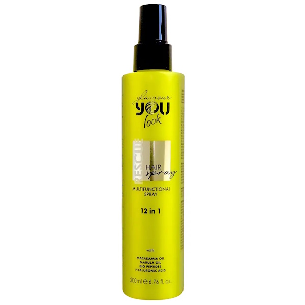 You Look Professional Multifunctional Rescue Hair Spray 12 in 1 - Багатофункціональний спрей для волосся 12 в 1, 200 мл