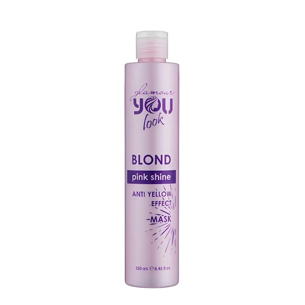 You Look Professional Pink Blond Shine Anti-Yellow Mask – Маска для збереження кольору, 250 мл