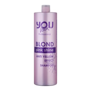 You Look Professional Pink Blond Shine Anti-Yellow Shampoo – Шампунь для збереження кольору, 1000 мл
