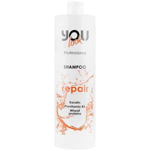 You Look Professional Repair Shampoo - Шампунь для осветленных и сухих волос, 1000 мл