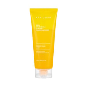 APRILSKIN Real Calendula Low pH Foam Cleanser – Гель для умывания с экстрактом календулы, 200 мл
