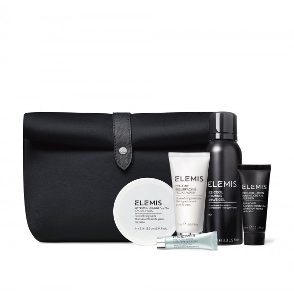 ELEMIS Kit: The Grooming Collection Travel Skincare Favourites for Him – Бестселлеры для лица и тела в люкс косметичке Для Него