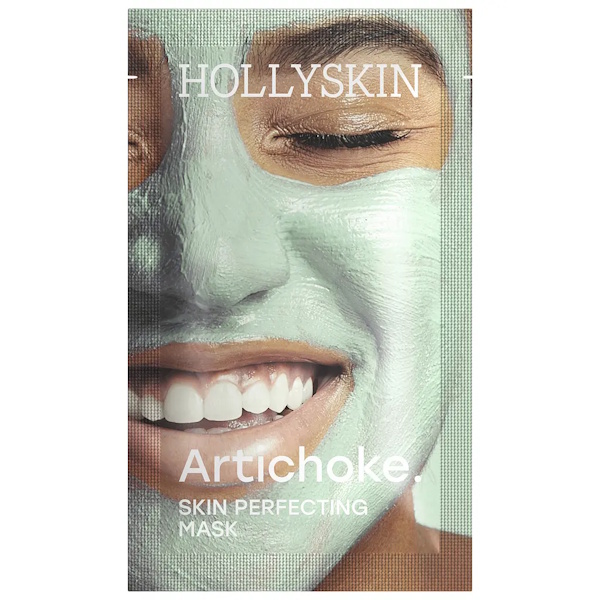 HOLLYSKIN Artichoke. Skin Perfecting Mask – Охлаждающая лифтинг маска для борьбы с отеками в саше, 100х10 мл