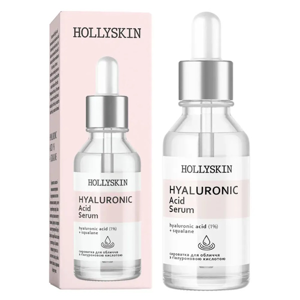 HOLLYSKIN Hyaluronic Acid Serum – Cыворотка для лица,30 мл