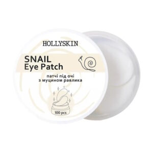 HOLLYSKIN Snail Eye Patch - Тканинні патчі під очі, 100 шт