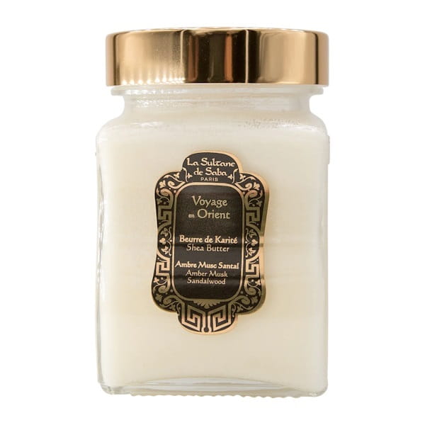 La Sultane de Saba Voyage en Orient Shea Butter Amber Musk Sandalwood Fragrance – Баттер для тела «Путешествие на Восток», 300 мл