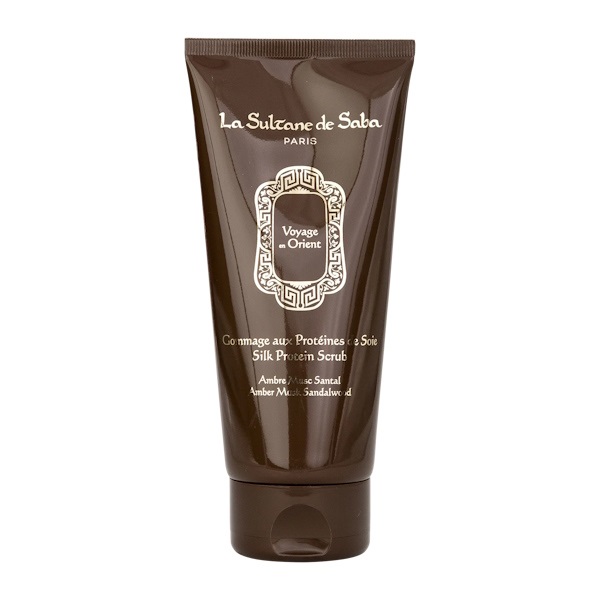 La Sultane de Saba Voyage en Orient Silk Protein Scrub Amber Musk Sandalwood Fragrance – Скраб для тіла "Подорож на Схід", 200 мл