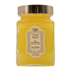 La Sultane de Saba Voyage sur la route des Delices Exfoliating Salts Orange Blossom Fragrance – Сольовий скраб для тіла "Подорож дорогою насолод", 300 мл