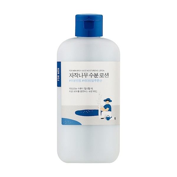 Round Lab For Men Birch Juice Moisturizing Lotion – Зволожуючий лосьйон для чоловіків, 200 мл