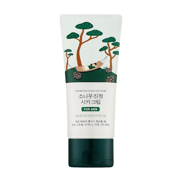 Round Lab For Men Pine Calming Cica Cream – Заспокійливий крем для чоловіків, 75 мл