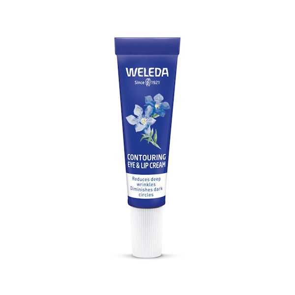 Weleda Blue Gentian & Edelweiss Contouring Eye and Lip Cream – Антивіковий крем-контур для шкіри навколо очей та губ "Блакитна Джентіана та Едельвейс альпійський", 10 мл