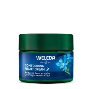 Weleda Blue Gentian & Edelweiss Contouring Night Cream – Антивозрастной ночной крем-контур "Голубая Джентиана и Эдельвейс альпийский", 40 мл