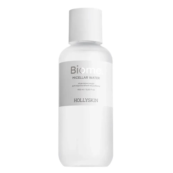 HOLLYSKIN Biome. Micellar Water – Мицеллярная вода для восстановления микробиому, 400 мл