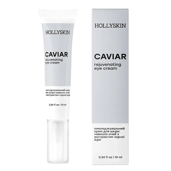 HOLLYSKIN Caviar Eye Cream – Крем для кожи вокруг глаз с экстрактом черной икры, 10 мл